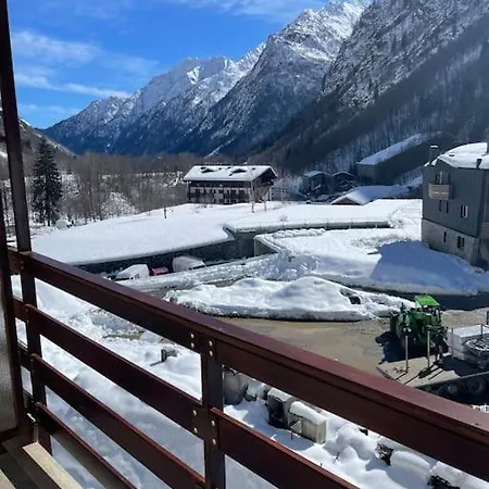 Grazioso Bilocale Ai Piedi Del Monte Rosa Appartement Alagna Valsesia